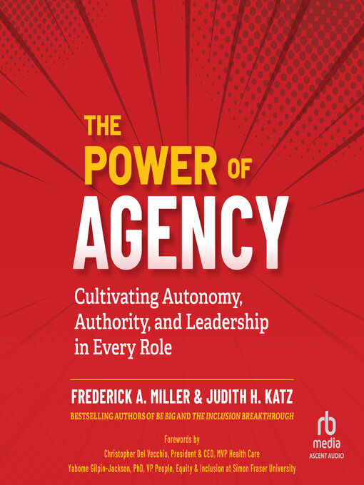 Title details for The Power of Agency by Frederick A. Miller - Available